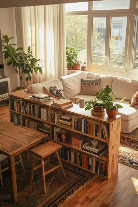 HOME DECOR ANSWERS: How can I effectively separate the living and ...