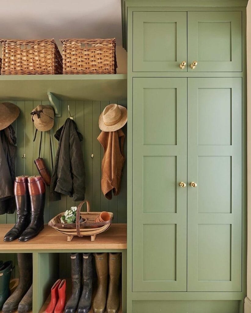 20 Most Chosen Paint Colors for a Mudroom Makeover - Mindful Hues